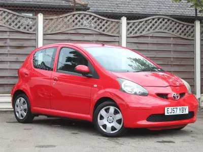 Used Toyota Aygo 2007 Red Hatchback