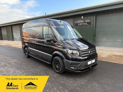 New VW Crafter 140 HP (102 kW) 2025 Black Van