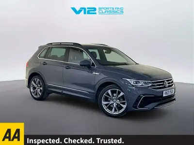 Used VW Tiguan R-line 150 HP (110 kW) 2021 Grey SUV