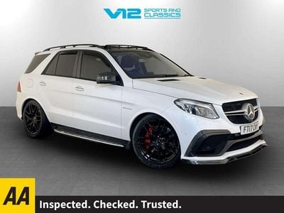 White Used 2017 Mercedes GLE63 AMG Premium SUV | £32,995 (Good price)