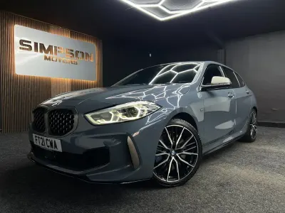 Used BMW M135 Sport Line 306 HP (225 kW) 2021 Grey Hatchback