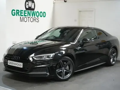 Second-hand Audi A5 S-Line 190 CP (139 kW) 2017 Negru Coupe