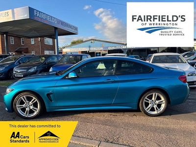 Blue Used 2018 BMW 420 M Sport Coupe | £15,995 (Fair price)