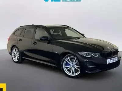 Used BMW 330e M Sport 292 HP (214 kW) 2022 Black Estate