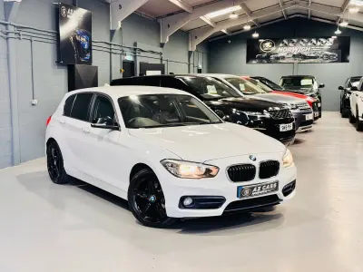 Used BMW 116 Sport Line 2018 White Hatchback