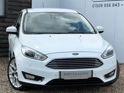 Usado Ford Focus Titanium X 125 CV (91 kW) 2017 Blanco Utilitario