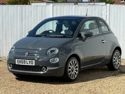 Used Fiat 500 Club 69 HP (50 kW) 2019 Grey Hatchback