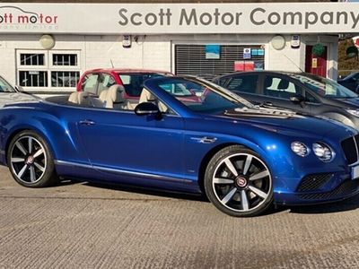 used Bentley Continental GT GTC Convertible 4.0 V8 S Mulliner Driving Spec 2d Auto