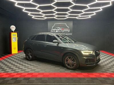 Begagnad Audi Q3 S-Line 150 HK (110 kW) 2017 Grå SUV