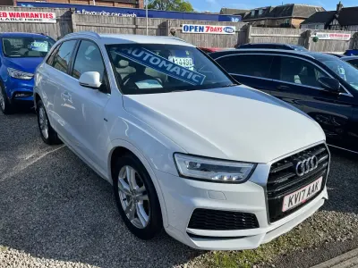 Używany Audi Q3 S-Line 184 KM (135 kW) 2017 Biały SUV