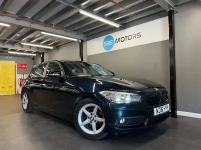 Used BMW 116 Efficient Dynamics 116 HP (85 kW) 2016 Blue Hatchback