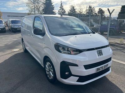 White New 2025 Fiat Scudo S Van | £21,500 (Good price)