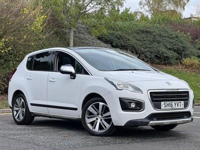 White Used 2016 Peugeot 3008 Allure Hatchback | £3,495 (Good price)