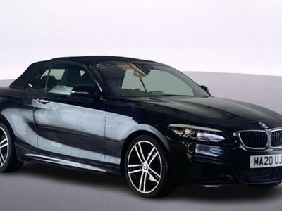 Used BMW 218 M Sport 136 HP (100 kW) 2020 Black Cabriolet