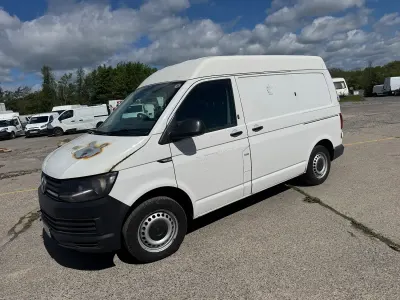 Used VW T6 Startline 150 HP (110 kW) 2019 White Van