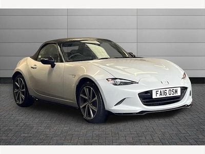 Silver Used 2016 Mazda MX5 Inclusive Cabriolet | £15,450 (Fair price)