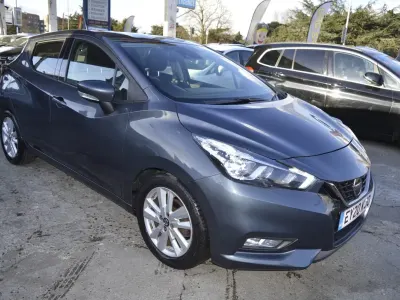 Used Nissan Micra Acenta 92 HP (67 kW) 2020 Grey Hatchback