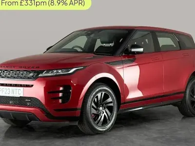 Begagnad Land Rover Range Rover evoque R-Dynamic 207 HK (152 kW) 2023 Röd SUV
