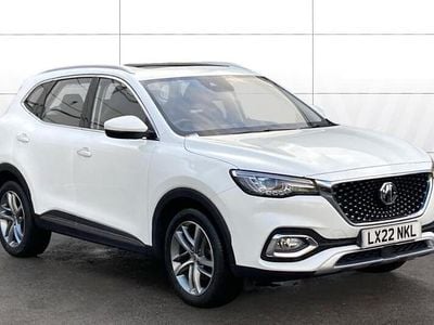White Used 2022 MG HS Exclusive SUV | £15,559 (Fair price)