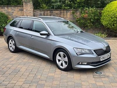 Grey Used 2015 Skoda Superb Business Line Estate | £10,445 (A bit pricey)
