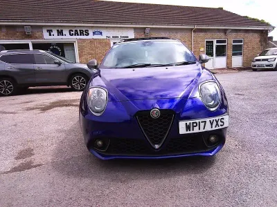 Used Alfa Romeo MiTo Edizione Speciale 95 HP (69 kW) 2017 Blue Hatchback