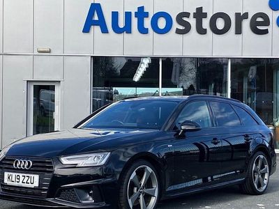 Used Audi A4 Black Edition 150 HP (110 kW) 2019 Black Estate