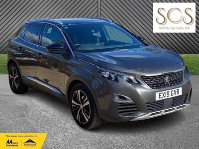 Begagnad Peugeot 3008 GT-line 2019 Grå SUV