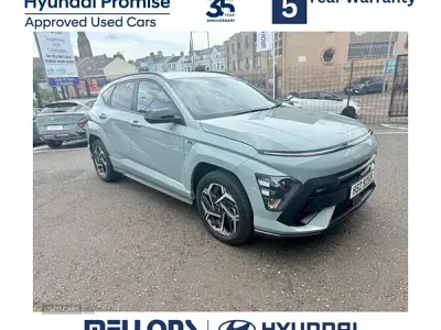 Used Hyundai Kona N Line 139 HP (102 kW) 2024 Green SUV