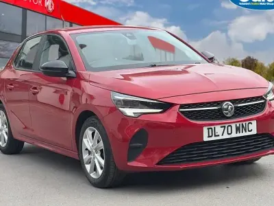 Used Vauxhall Corsa 75 HP (55 kW) 2020 Red Hatchback