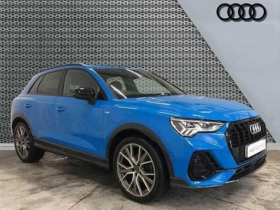 Used Audi Q3 Advanced 150 HP (110 kW) 2019 Blue SUV