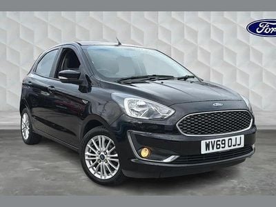 Used Ford Ka Plus Zetec 85 HP (62 kW) 2019 Black Hatchback