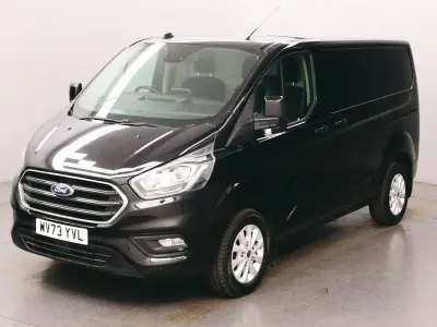 Begagnad Ford Transit Custom Limited 170 HK (125 kW) 2023 Svart Van