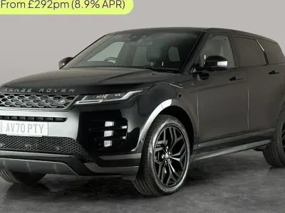 Used Land Rover Range Rover evoque SE Dynamic 152 HP (111 kW) 2020 Black SUV