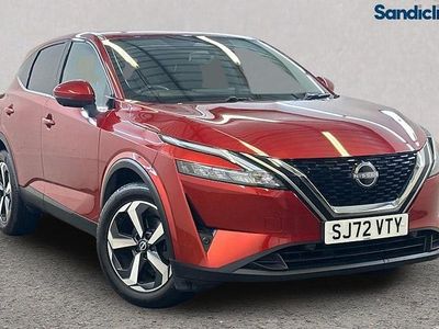 Red Used 2022 Nissan Qashqai N-Connecta SUV | £15,364 (Fair price)