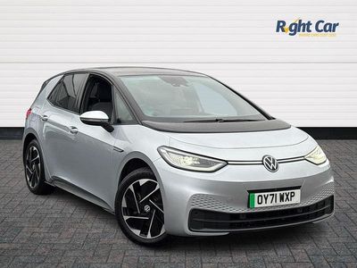 Used VW ID.3 Pure 110 kW (150 HP) 2021 Silver Hatchback