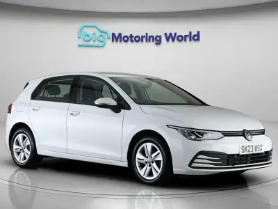 Used VW Golf VIII S 130 HP (95 kW) 2023 White Hatchback