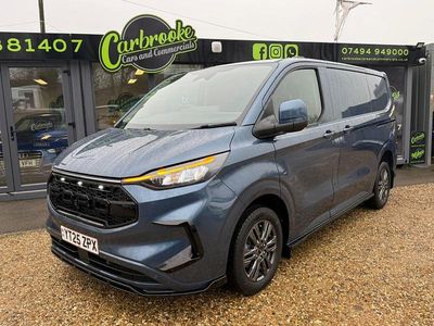 New Ford Transit Custom Limited 136 HP (100 kW) 2025 Blue Van