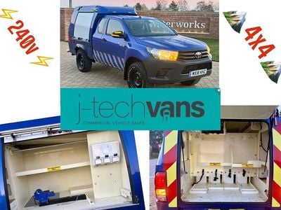 Blue Used 2018 Toyota HiLux Active Pickup | £14,995 (Expensive)