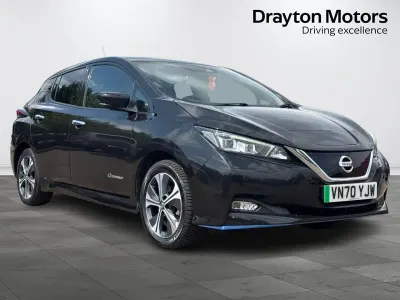 Used Nissan Leaf Tekna 160 kW (218 HP) 2020 Black Hatchback