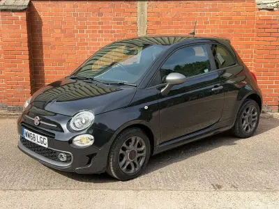 Used Fiat 500 S 69 HP (50 kW) 2019 Black Hatchback