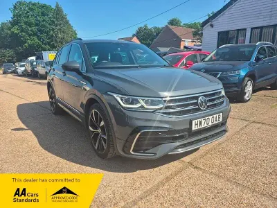 Used VW Tiguan R-line 150 HP (110 kW) 2020 Grey SUV