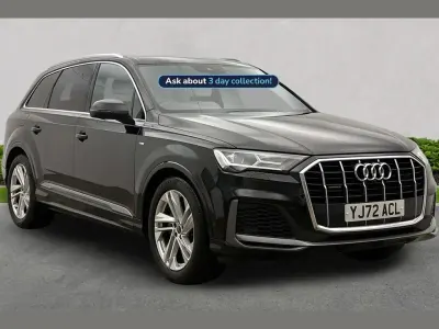 Used Audi Q7 S-Line 340 HP (250 kW) 2022 Black SUV