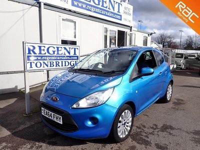 Used Ford Ka Zetec 69 HP (50 kW) 2014 Blue Hatchback