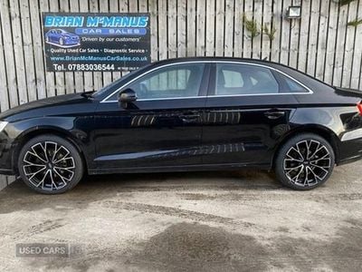 Used Audi A3 Sport 110 HP (80 kW) 2016 Black Sedan