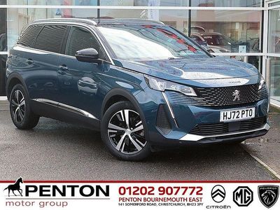 Blue Used 2022 Peugeot 5008 GT MPV | £23,990 (Fair price)