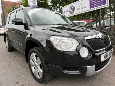 Used Skoda Yeti SE 160 HP (117 kW) 2011 Black SUV