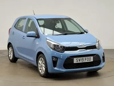Used Kia Picanto 2019 Blue Hatchback
