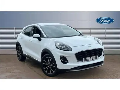 Used Ford Puma Titanium 123 HP (90 kW) 2024 White SUV