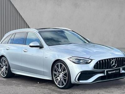 Used Mercedes C43 AMG Premium Plus 408 HP (300 kW) 2024 Metallic paint hightech silver