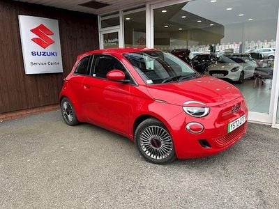 Used Fiat 500e Red 86 kW (118 HP) 2022 Red Hatchback
